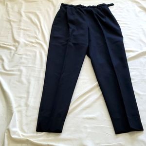 Black Wool Pants-Size 4